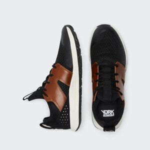 York Athletics Frank Sneaker — Black & Tan